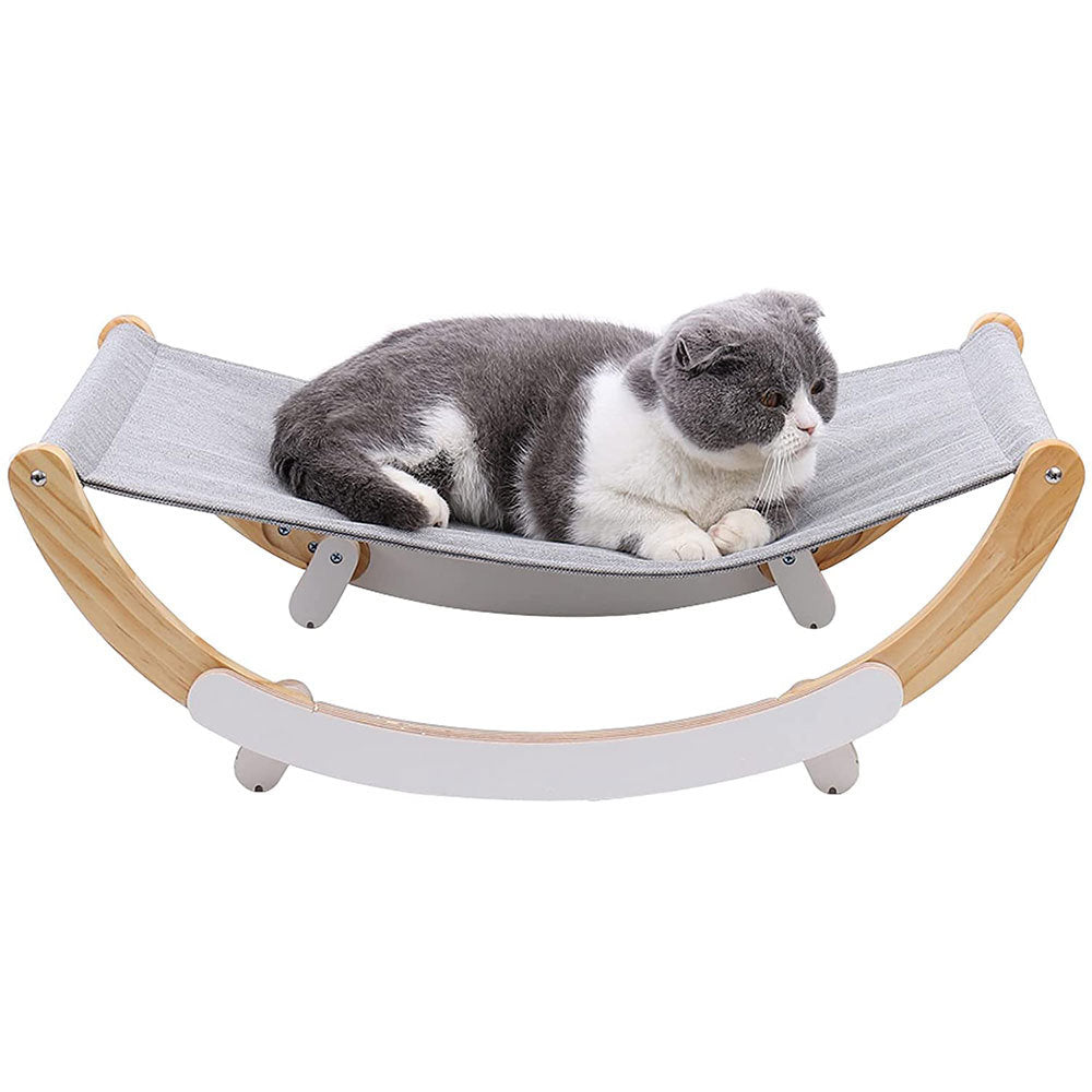 grey hammock/rocking chair
