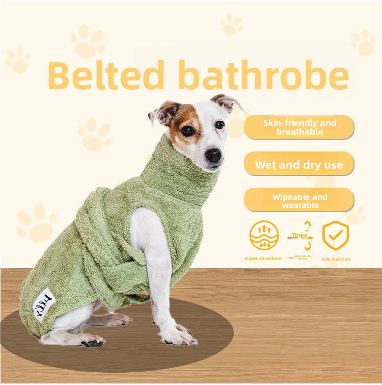 Bathrobes for Dogs!