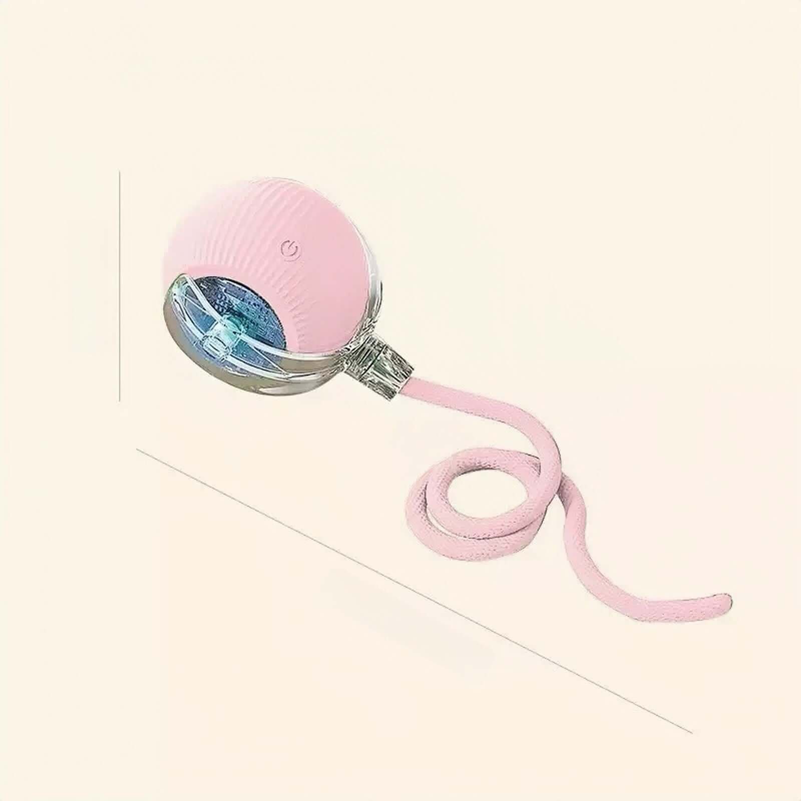 pink automatic cat toy