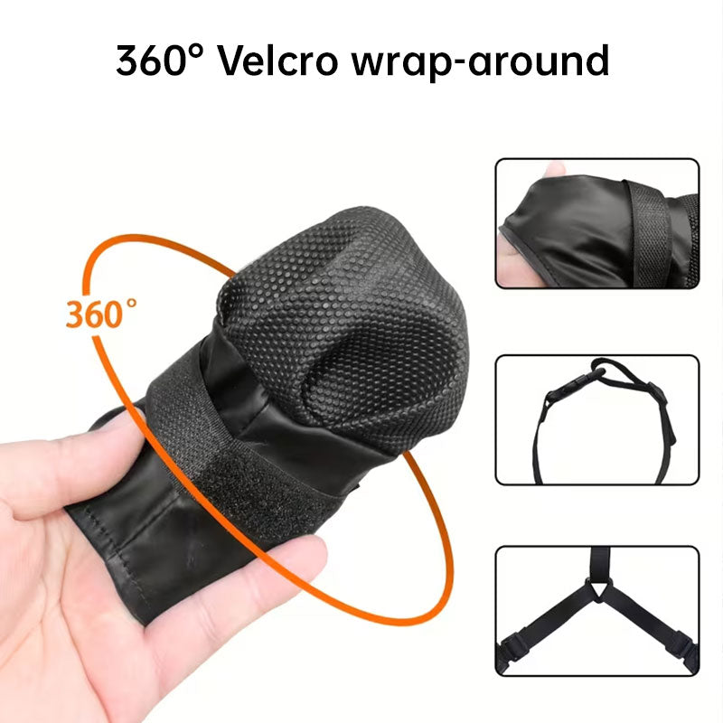 Suspender dog boots info