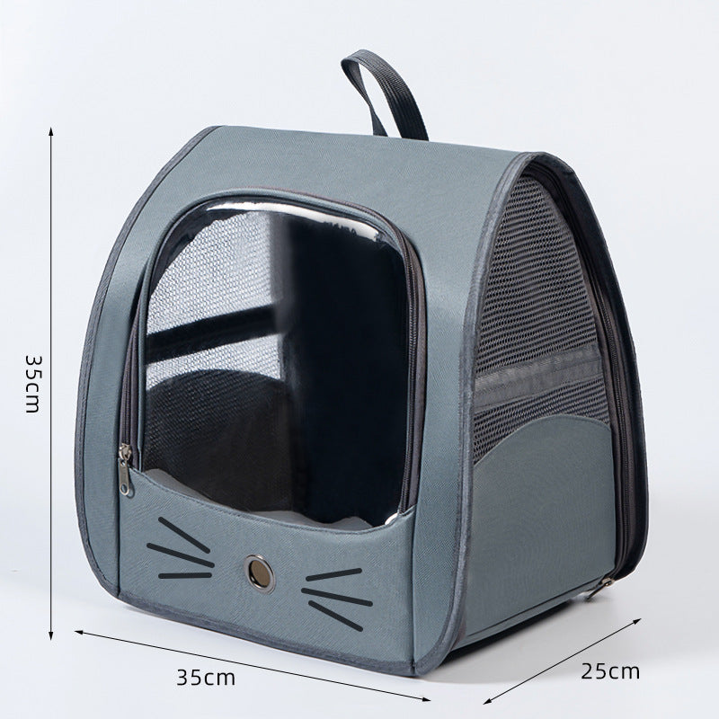 Outside Pet Carrier for Cats! 0