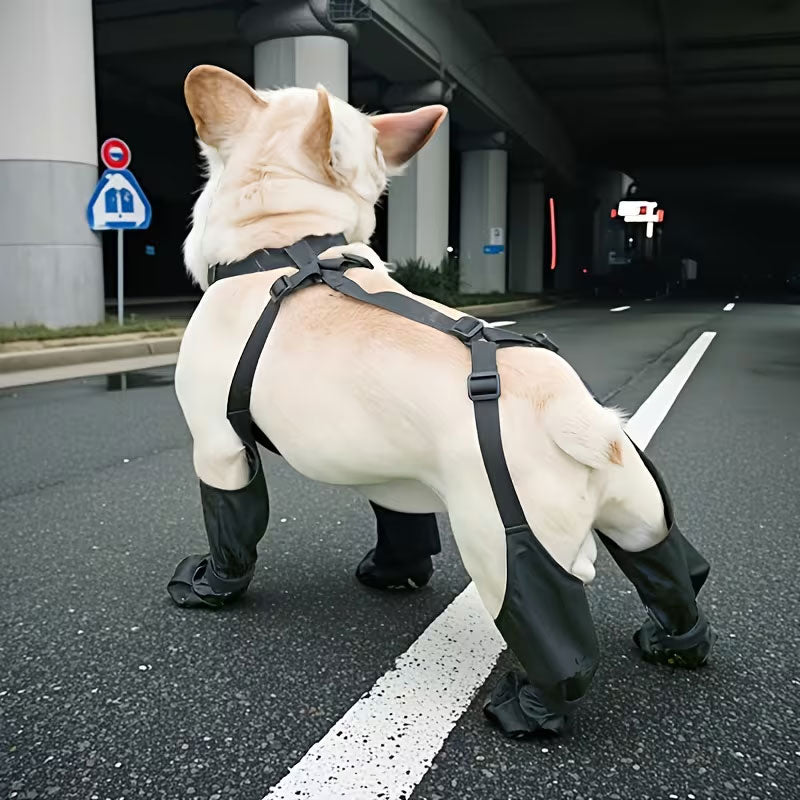 Suspender Dog Boots for all size dogs