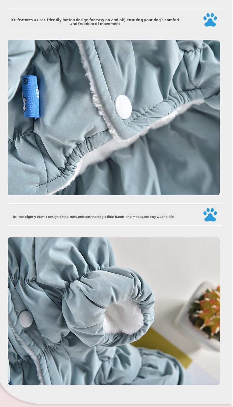 Double-Sided Dog Clothes!