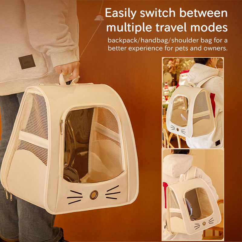 Outside Pet Carrier for Cats! 0