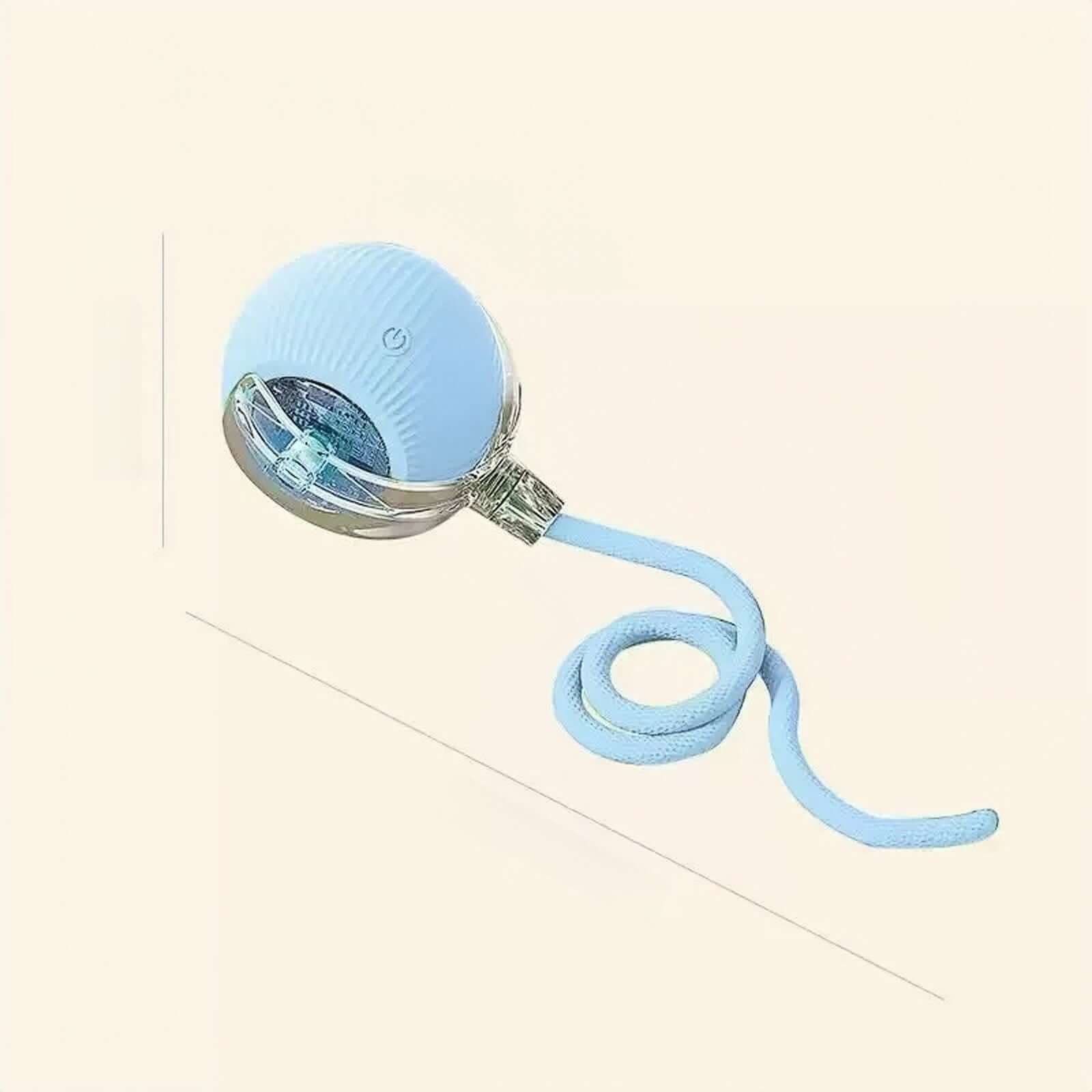 blue automatic cat toy