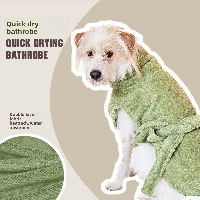 Bathrobes for Dogs!