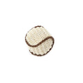 beige sisal ball toy