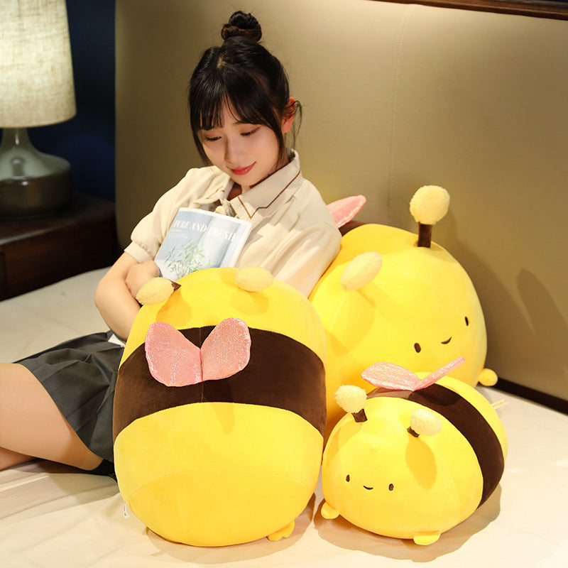 Cotton bee pillow for sleeping 