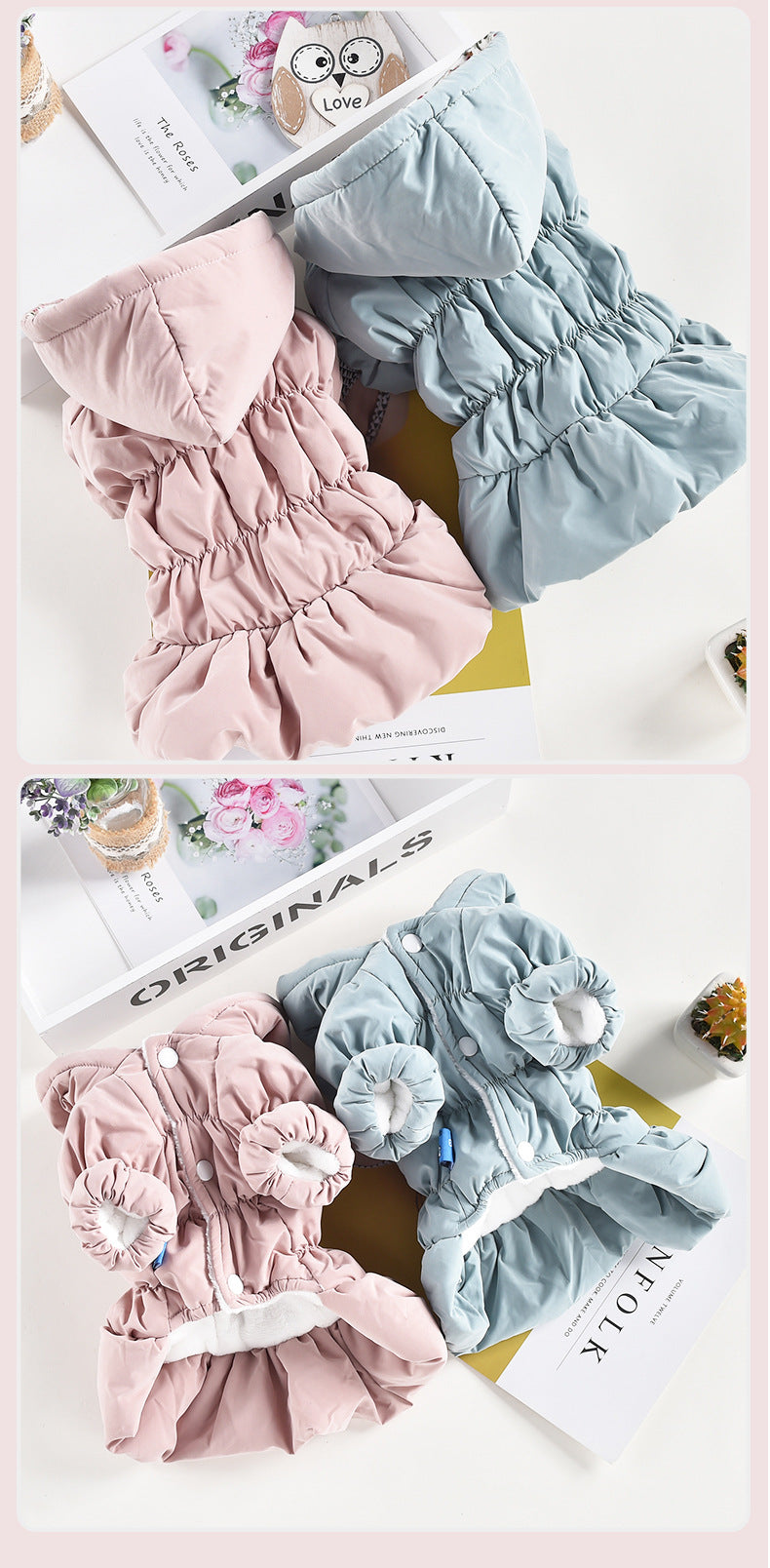 Double-Sided Dog Clothes!