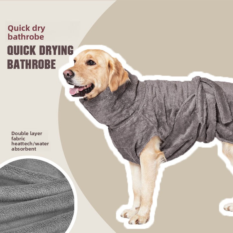 Bathrobes for Dogs!