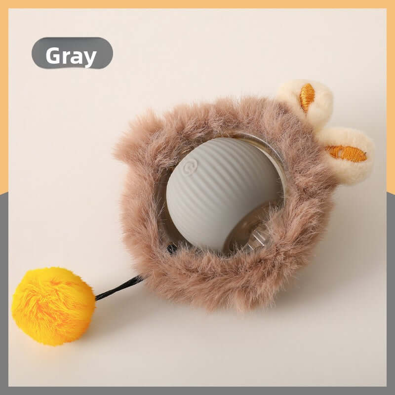grey automatic cat toy